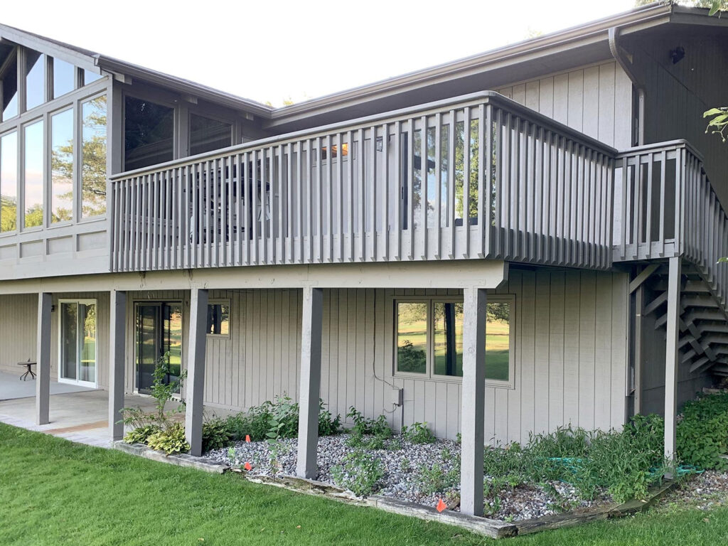 Before: Olympic Hills Deck